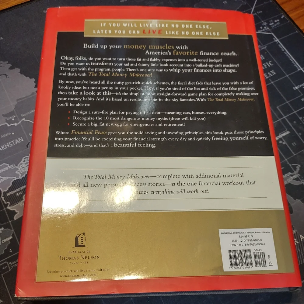 Hardcover Book: Dave Ramsey The Total Money Makeover (Revised and Updated)
